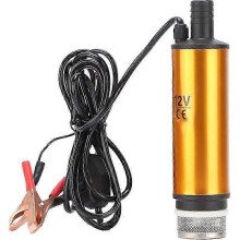 Bomba sumergible eléctrica, mini bomba sumergible eléctrica de CC de 12 V CC, 30 l/min, diésel, queroseno, agua.