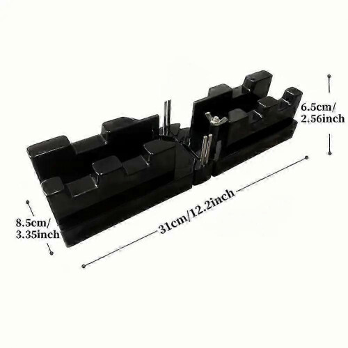 multi-angle measurement jig precise cut Save Time Woodworking DIY Projects. for Carpentry Work Black 2