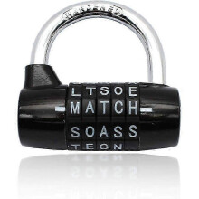 Lock, Code Lock, Waterproof Rustproof Lock Families, Schools, Lockers Other Places (5 Letter Lock)