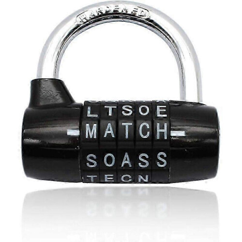 Lock, Code Lock, Waterproof Rustproof Lock Families, Schools, Lockers Other Places (5 Letter Lock)