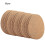 50 Pcs Wooden Coasters for Tea Coffee Cups Home Decor 1