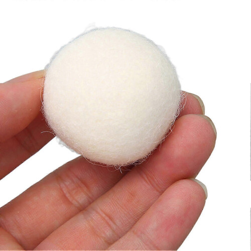 6pcs Wool Drying Balls Reusable Static Time Saving Skin Friendly Softener Ball Clothes 3.5cm / 1.4in 1