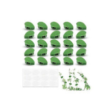 30 Stück Pflanzenclips, Pflanzenbefestigungsclips, Wand-, Ranken-, Schreibtisch-, Kabelclips, Pflanzenwand-, Rankenclips