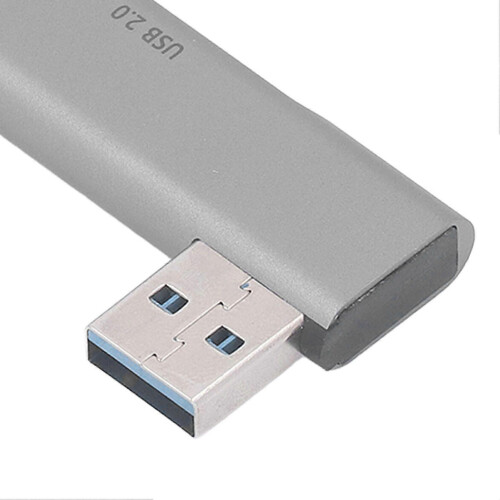 USB Hub Dock 4 Ports USB3.0 2.0 5Gbps Aluminium Alloy Plug OTG Function USB Docking Station PC 2