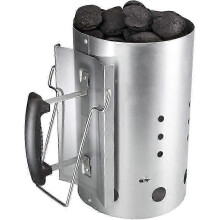 30cm x 19cm Chimney Starter, Chimney Starter Safety Handle BBQ Fire Starter, Quick Starter NPTERBL
