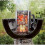 30cm x 19cm Chimney Starter, Chimney Starter Safety Handle BBQ Fire Starter, Quick Starter NPTERBL 3
