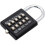 Combination lock 5 fixed lockers gym door lock mechanism 1