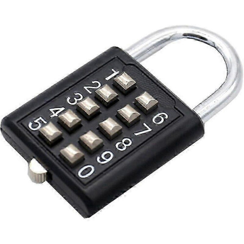 Combination lock 5 fixed lockers gym door lock mechanism