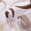 180 x 200cm Shower Curtain 12 Hooks Quick Drying (Brown), Polyester Fabric Machine Bathroom Curtains 2