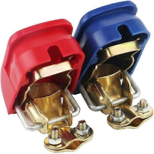 Pack Quick Release Battery Terminals, 12V Quick Release Battery Terminals Battery Switch Red Black 2