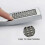 Brass Handheld Shower Head L Style High Pressure Luxury Silver White Chrome Finish Small Size 4