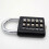 Combination lock 5 fixed lockers gym door lock mechanism 4