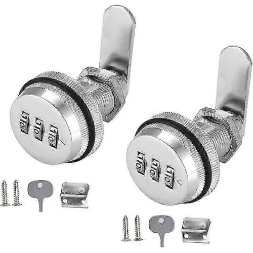 Pieces Security Drawer Mailbox Cam Cabinet Code Lock, Keyless Cam Lock, Lock, Cabinet Drawer Mailbox