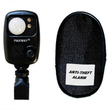Fishing Infrared Sensor Day Night Fishing Camping Travel Security Infrared Motion Sensor Alarm black