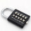 Combination lock 5 fixed lockers gym door lock mechanism 3