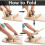 Folding Bracket Hinges Wall Mount Folding Folding Locking Extension Hinge Invisible Hinge 3