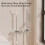 2pcs Space Saving Mop Wall Mounted No Drilling Mop Storage Clip Clamp Upgrades Home Office 3