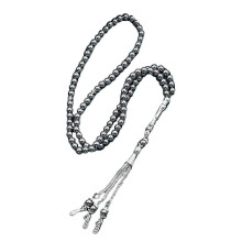 Rosario de hematita con flecos, para fieles, unisex, amuletos religiosos, regalo de oración, paz, varios estilos.