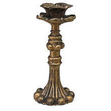 Retro Gold Ornaments Photo Props Living Room Dining Table Atmosphere Candle Stand Base Tall As Shown