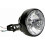Round Motorcycle Headlight - LED Projector with Mounting Bracket - 12V 7" Halogen LED 5