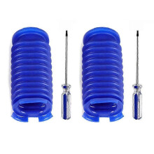 Velvet Roller Suction Hose V8 Slim/ V10 Slim/V12 Slim/V15 Slim Vacuum Parts with Screwdrivers Blue