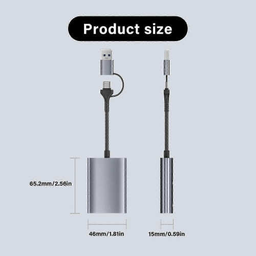 MultiDevice Cf B Card Reader USB3.2 Gen 2 Interfaces Optimized High Capacity Memory Cards Multicolor 2