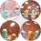 USB Cartoon Night Light, LED Night Light, Green Bear Student Dormitory Reading Night Light 5