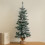 90cm Snowy Christmas Tree with Jute Bag Stand 1