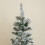 90cm Snowy Christmas Tree with Jute Bag Stand 4