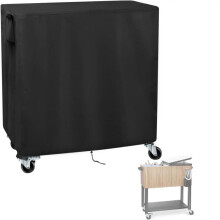86x48x79cm Square Propane Tank Cover for 20lb Tank, Waterproof Outdoor Side Table Storage Box Cover, Ice Cart Protector