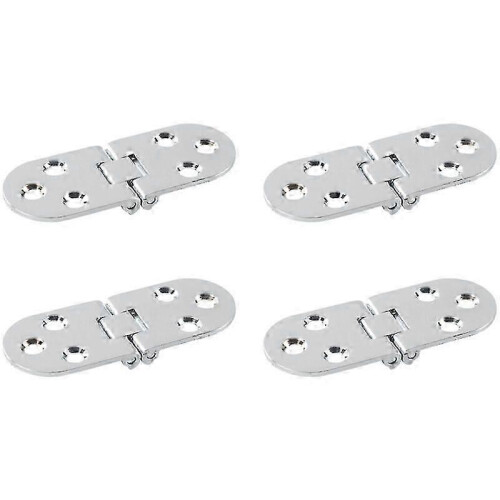 (4Pcs)Folding Hinges Table Hinges Folding Hinge Hinges Folding Table Hinges Zinc Alloy Hinge