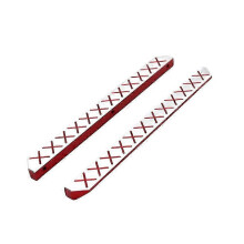 RC Car Upgrade Left and Right Foot Pedals Kit for MJX 1/12 H12Y H12Y+ RC Car Accessories Red