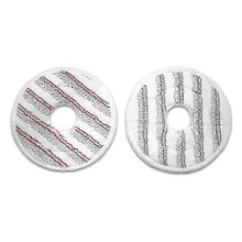 2 accessoires pour tĂŞte de balai rotative en microfibre Vileda Microlida