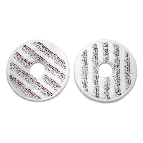 2 accessoires pour tête de balai rotative en microfibre Vileda Microlida
