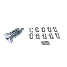 Cylindre de serrure de coffre, capot, boîte à clés, bouchon de barillet BMW R1250GS R1200GS R1200 GS LC Argent