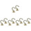 Swag Hook Metal Ceiling Hook for Plant Hanging 10Pcs Accessories 2