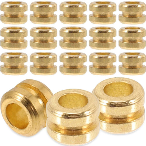 Golden Guitar String Beads for Folk Guitar Replacement 20Pcs Practical Use