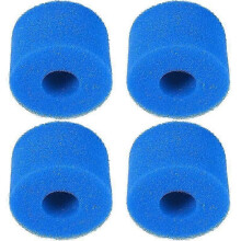 4 filtres en mousse 10,8 x 7,3 cm 40 PPI compatibles avec le système de filtration des spas Intex Purespa S1