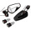 Black Motorcycle Handlebar Mirrors 7/8" 22mm Rear View Mirrors For Scooter 2