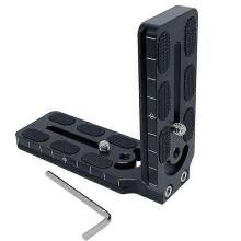 Shot L Plate Arca Mount Camera Quick Release L Plate Mount Bracket L Quick Plate Camera Black