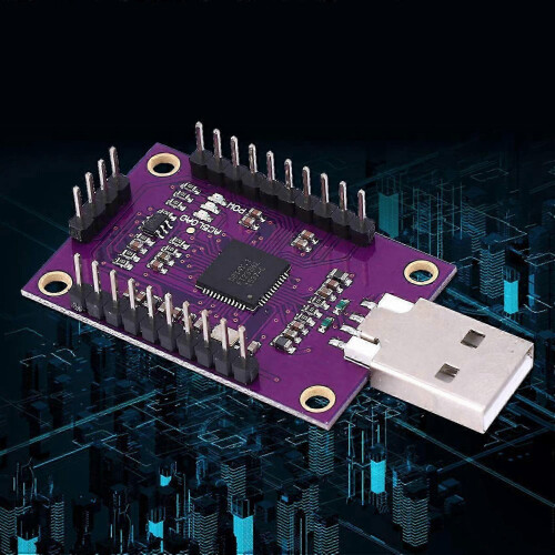 modules multifonctions haute vitesse CJMCU FT232H USB vers JTAG UART/FIFO SPI/I2C (violet) 1