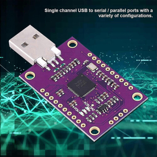 modules multifonctions haute vitesse CJMCU FT232H USB vers JTAG UART/FIFO SPI/I2C (violet) 2