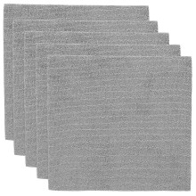 Absorbent Microfiber Towels 3 Pcs Cloths Ideal For Home Household Chores Grey Durable Design