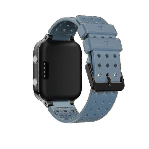 watch band soft silicone 20mm watchband wrist strap replacement for g Black 1