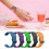 watch band soft silicone 20mm watchband wrist strap replacement for g Black 3