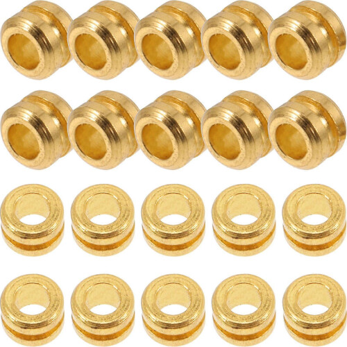 Golden Guitar String Beads for Folk Guitar Replacement 20Pcs Practical Use 2