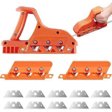 Trockenbauhobel, Schnell-Trockenbauschneider, Handhobel für Trockenbauplatten, Kantenschneider für 45 und 60