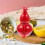 Ceramic Gourd Jar for Tea Storage Use Red Portable Canister 5