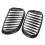 Stück schwarze Frontgrill-Grills für Z4 E85 E86 03-08, mattschwarz 2