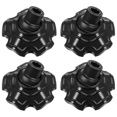 Coprigambe resistenti per sedie da campeggio, 4 pezzi, neri. 2